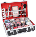 Divine Beauty Vegan French Manicure Makeup Box – 76-Piece Makeup Sets – Includes Eyeshadows, Highlighter, Lipstick, Blush