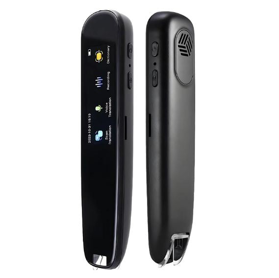 CARVALHO AI Smart Translation Pen - Offline OCR Text Scanner & Voice Translator (142 Languages) for Travel & Dyslexia