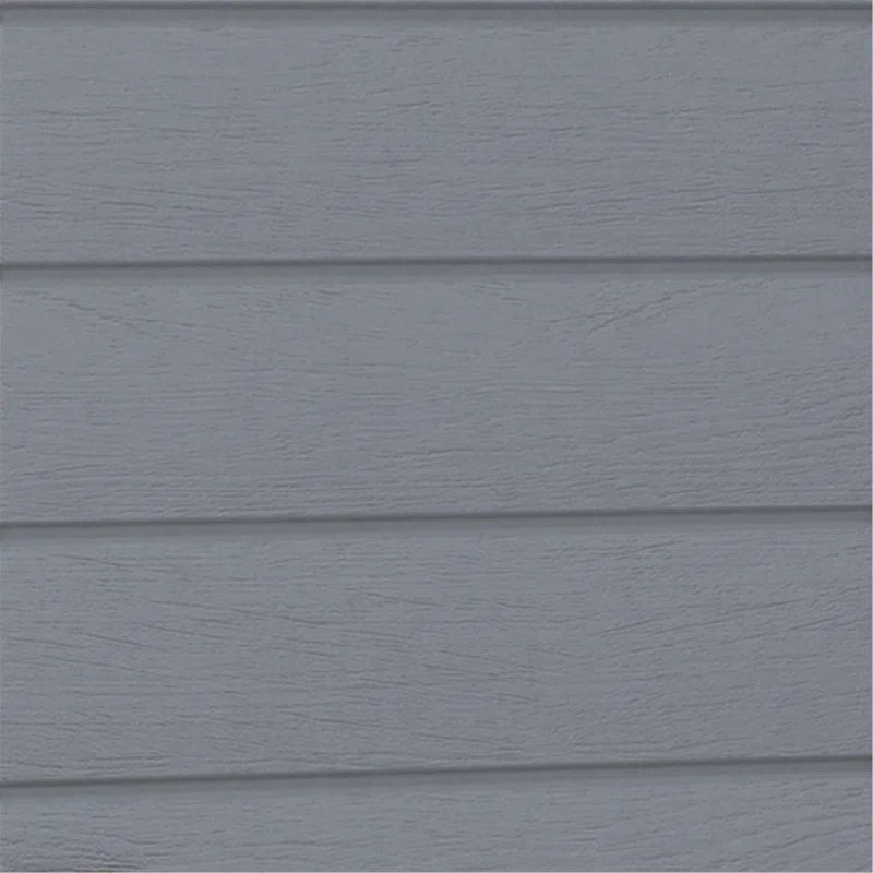 4x6 Resin Garden Storage Shed with Window & Ventilation, Weather-Resistant, Lockable Door - Grey